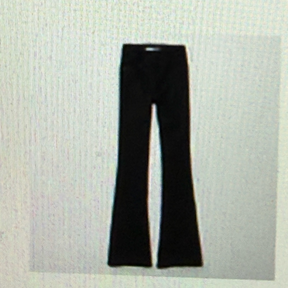 A&F Skinny Flare High Rise Black Jean